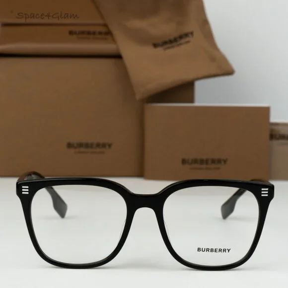 BRAND NEW Burberry BE2361D 3010 Dark Green Demo Square Unisex Eyeglasses